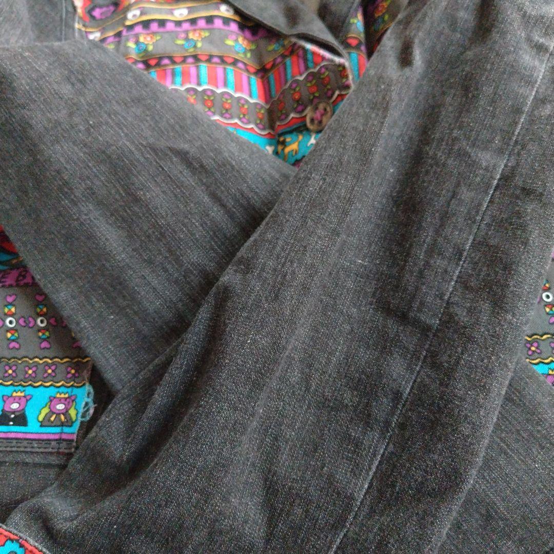 オレボレブラ　ジャケット　パンツ　デニム　セットアップ　ブタ　フラワー　花