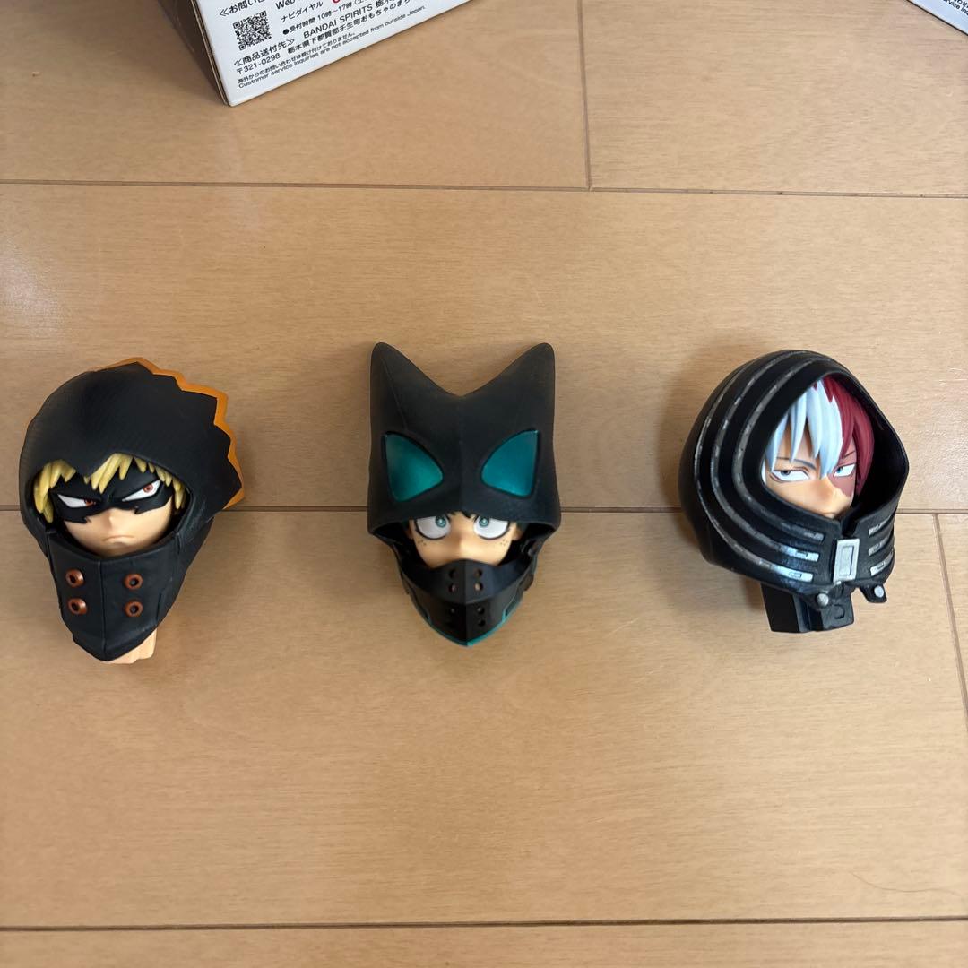 僕のヒーローアカデミア　一番くじ　ワールドヒーローズミッション　デク　爆豪　轟