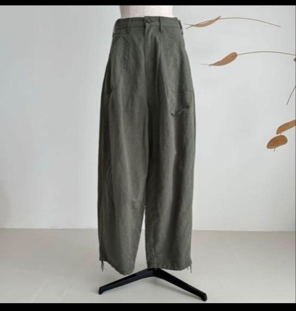 新品ARGUE MOV BAKER PANTS カーキ