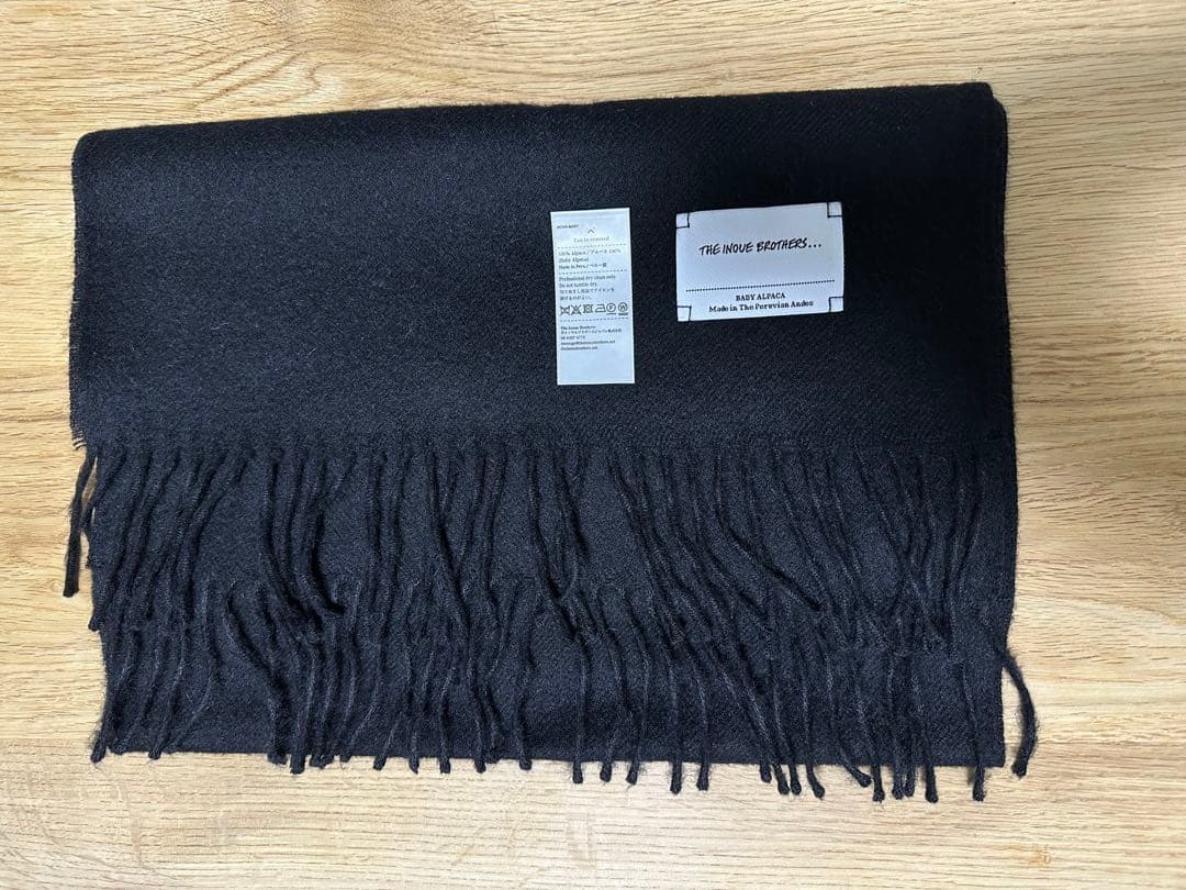 THE INOUE BROTHERS アルパカ ソリッドマフラー 35x180