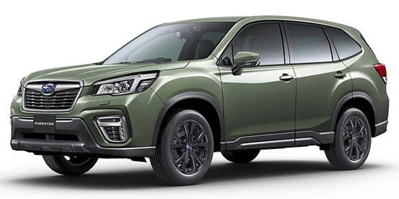 フォレスター　SK9　スバル純正スペアタイヤ　T145/80D17　車載ジャッキ