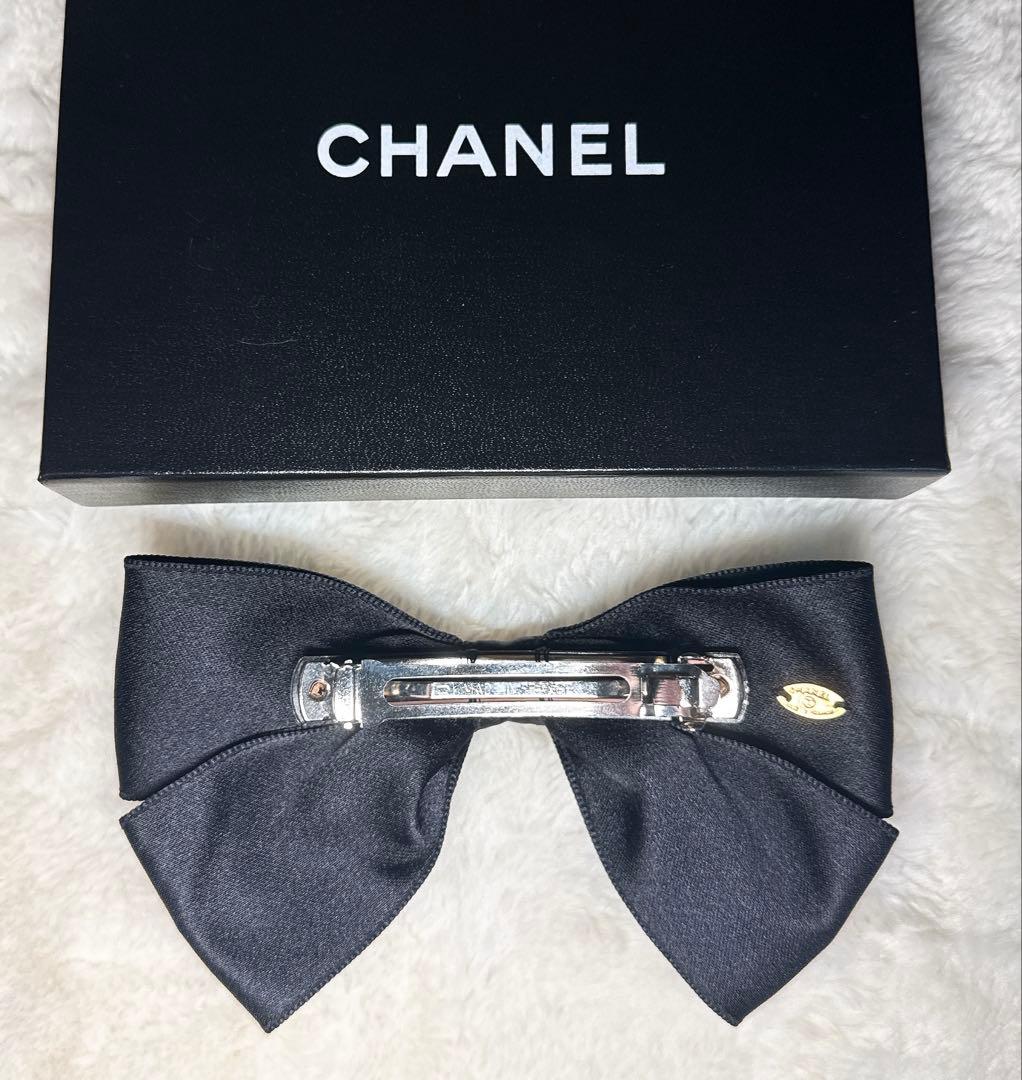 CHANEL リボンバレッタ♡美品
