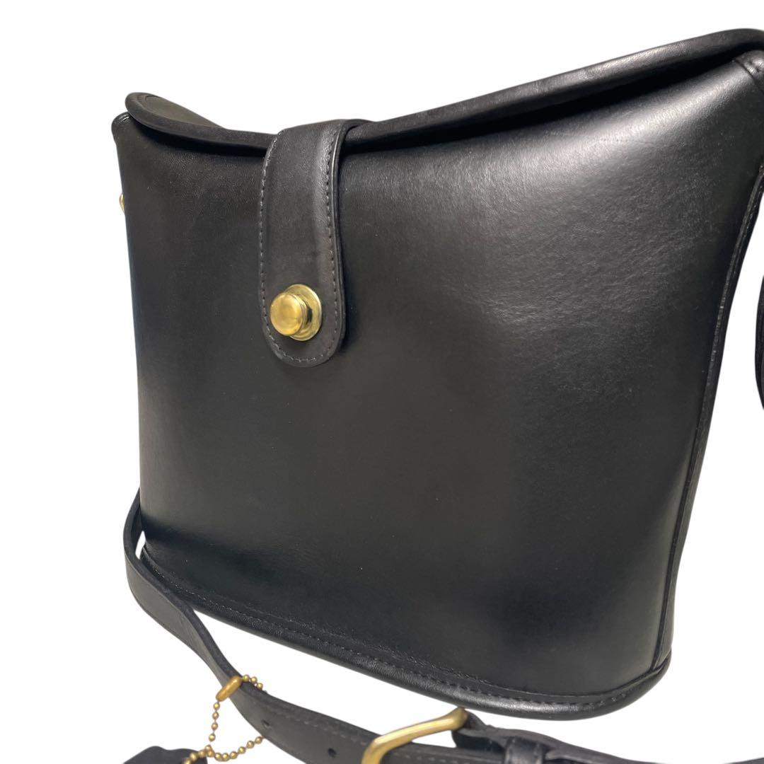 r*t様 【美品】オールドコーチ USA製 ドイツホック　グラブタンレザー 黒