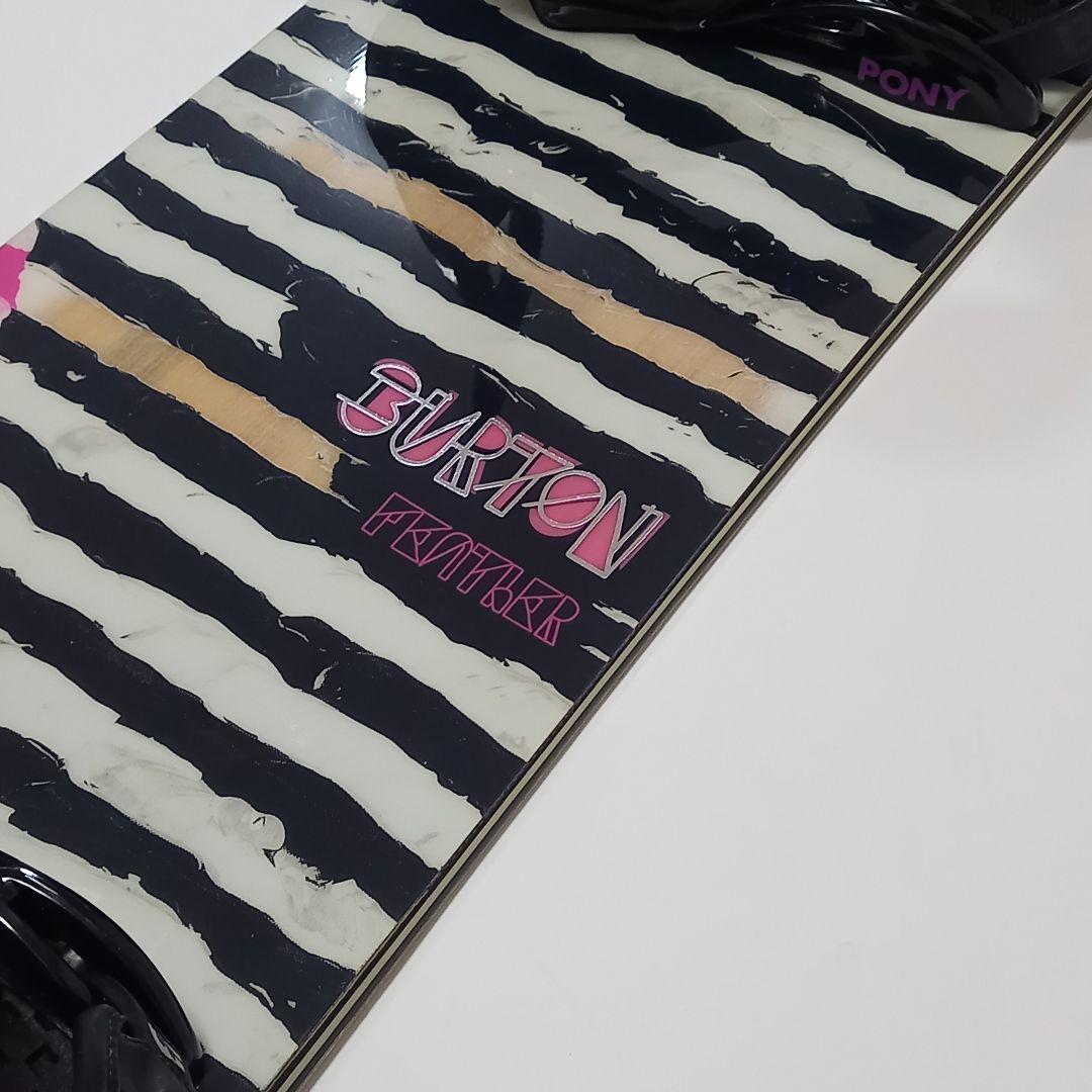 極美品 バートン 2点セット ボード FEATHER 140 バイン PONY