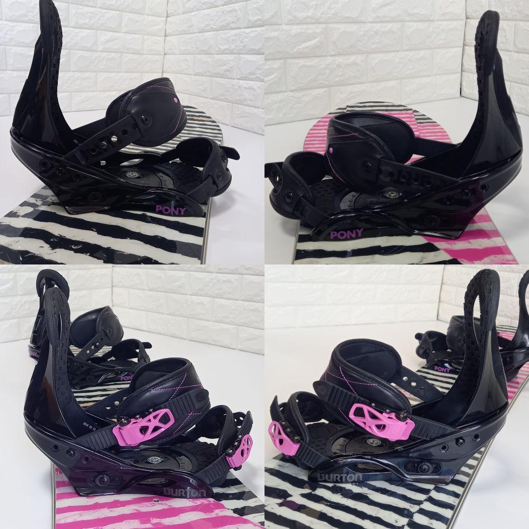 極美品 バートン 2点セット ボード FEATHER 140 バイン PONY