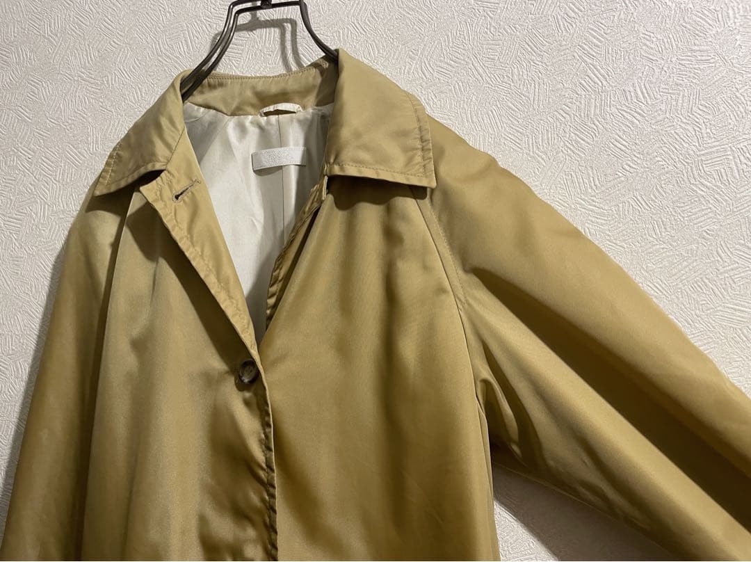 イタリア製 PRADA ナイロン ステンカラー コート / プラダ トレンチ