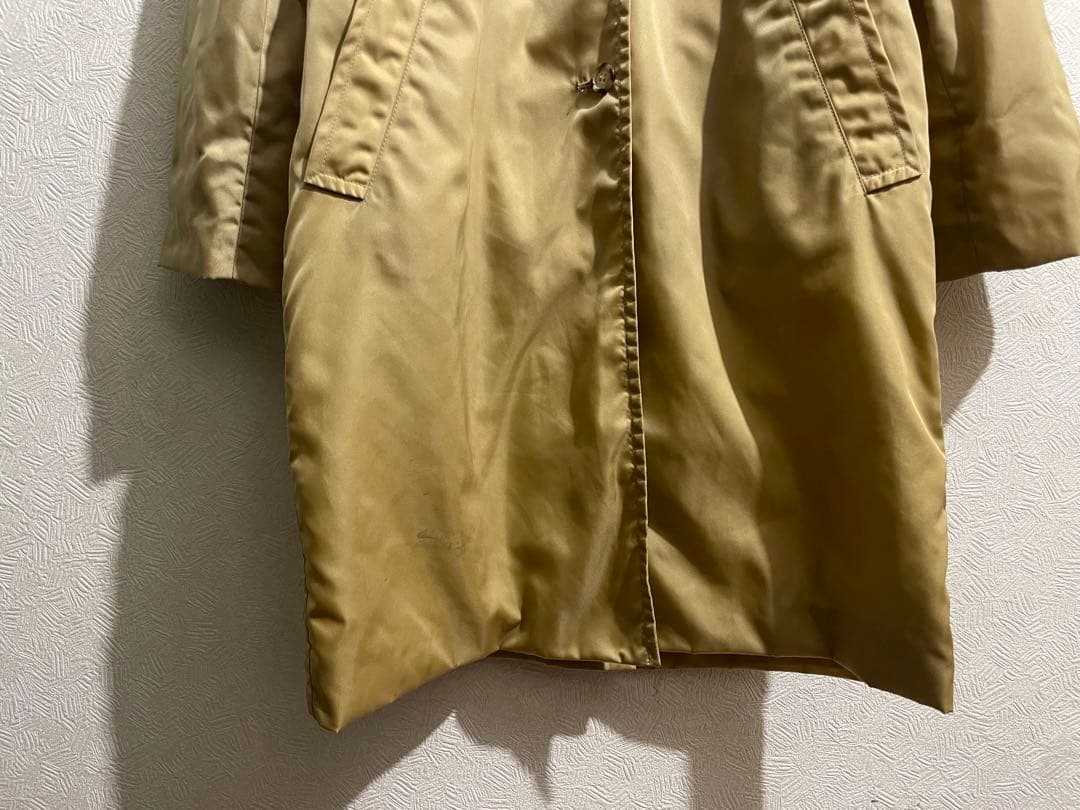 イタリア製 PRADA ナイロン ステンカラー コート / プラダ トレンチ