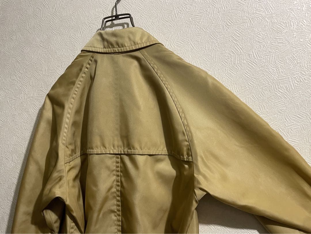 イタリア製 PRADA ナイロン ステンカラー コート / プラダ トレンチ