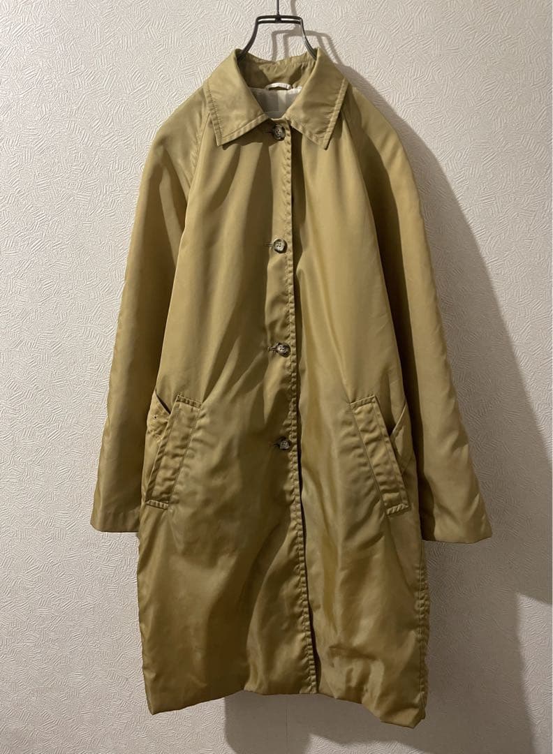 イタリア製 PRADA ナイロン ステンカラー コート / プラダ トレンチ