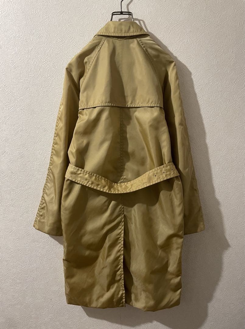 イタリア製 PRADA ナイロン ステンカラー コート / プラダ トレンチ