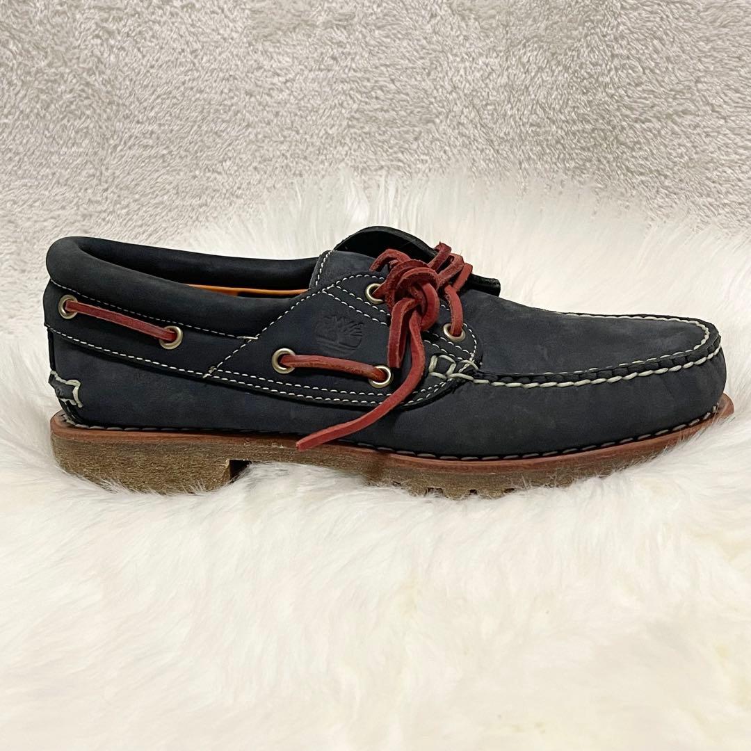 Timberland ティンバーランド デッキシューズ モカシン ネイビー