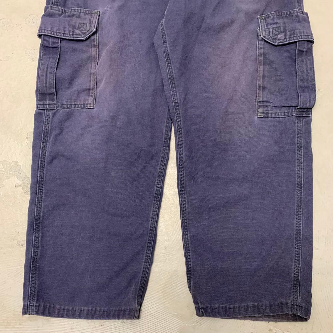 9◎H377 carhartt FRシリーズ　カーゴワークパンツ　38×30