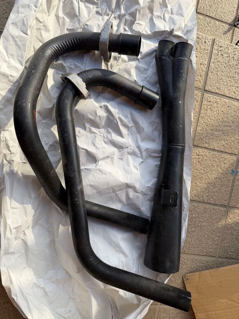 クロスメガホンマフラー　cb250t