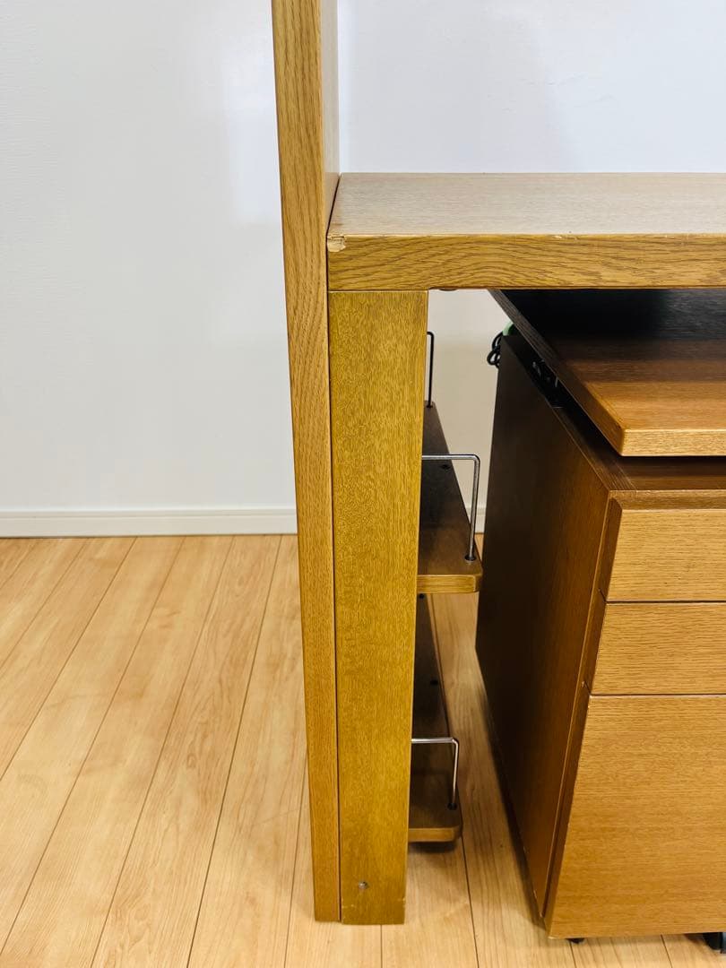 今*川様 カリモク　学習机　袖机　本棚