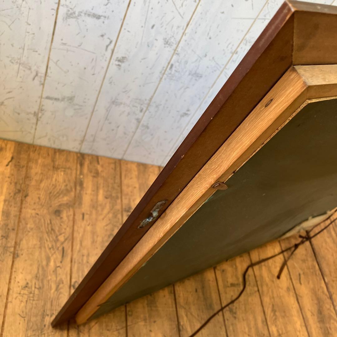 昭和レトロ 山本雅勝 真筆 風景画 山水 油絵 油彩画 絵画 アート インテリア