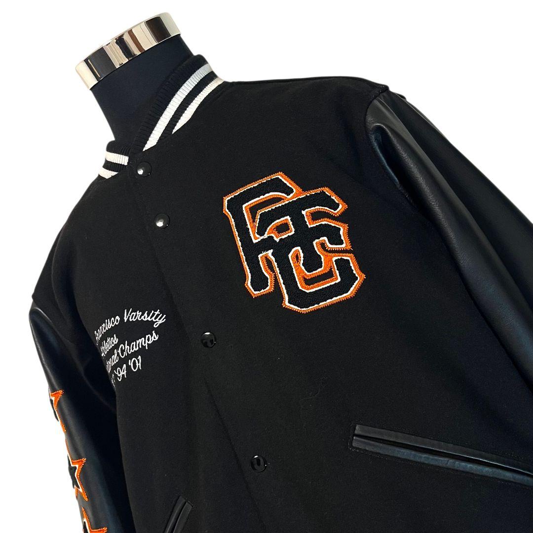 【牛革】【L】FTC SF VARSITY JACKET スタジャン メンズ