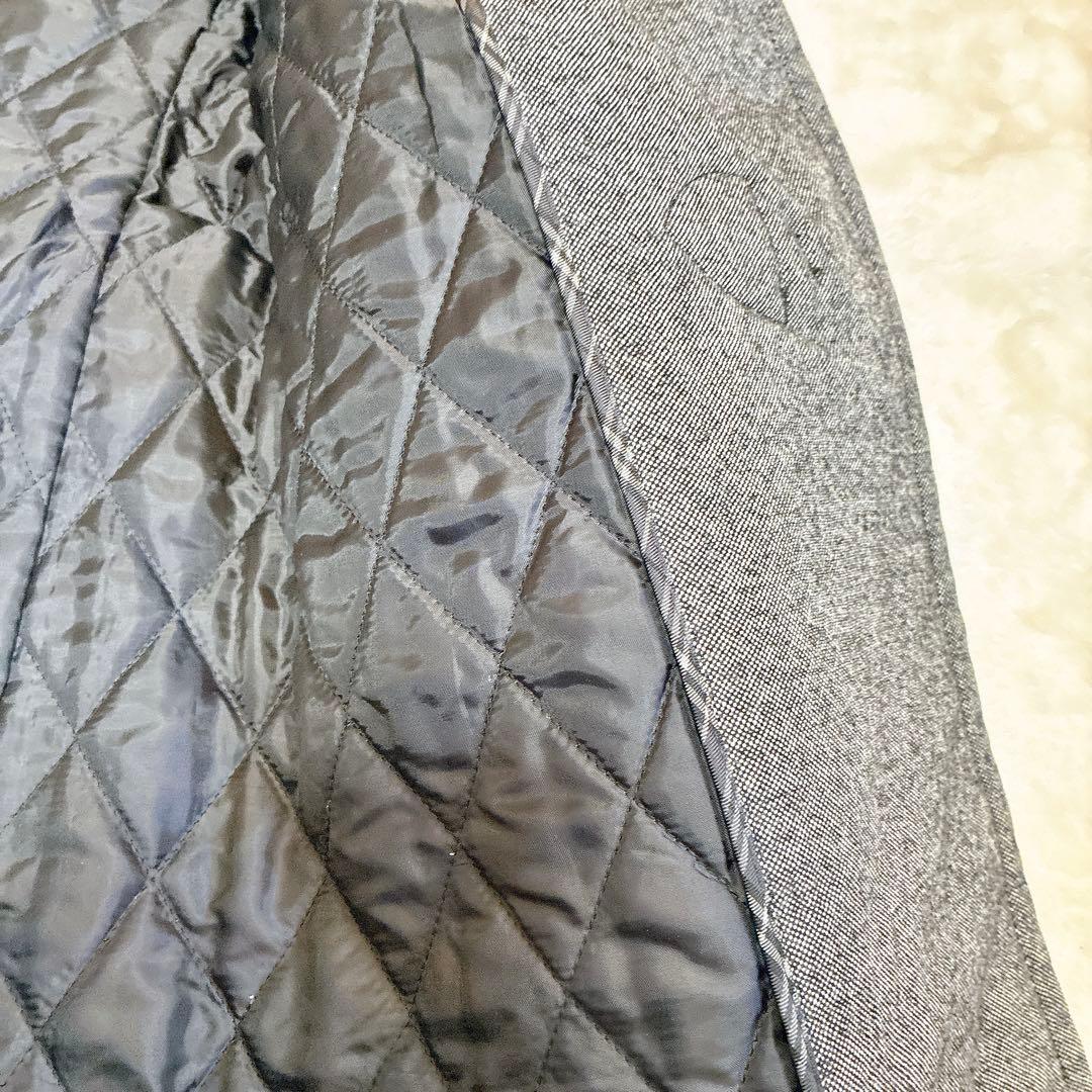 美品　バーバリー　ブラックレーベル　シャドーホース　ダッフルコート