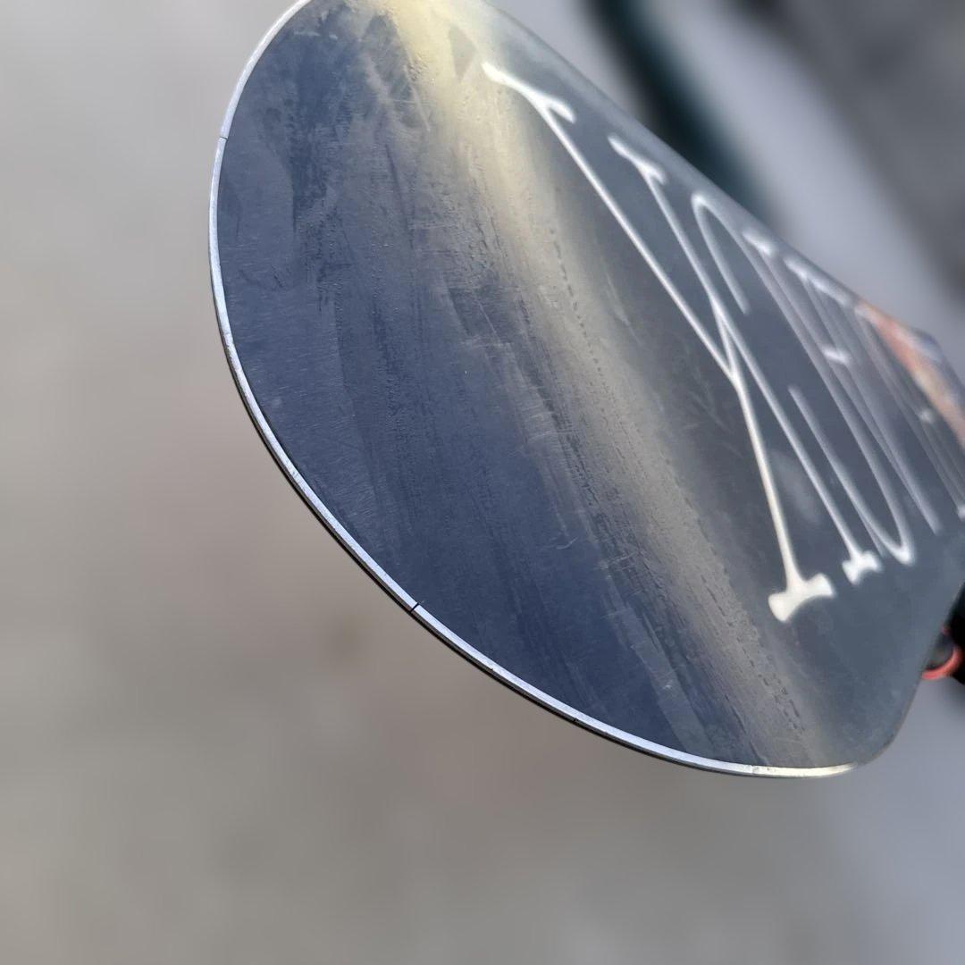 MOSS TOTO BLACKスノーボード、FLUXバインディングセット