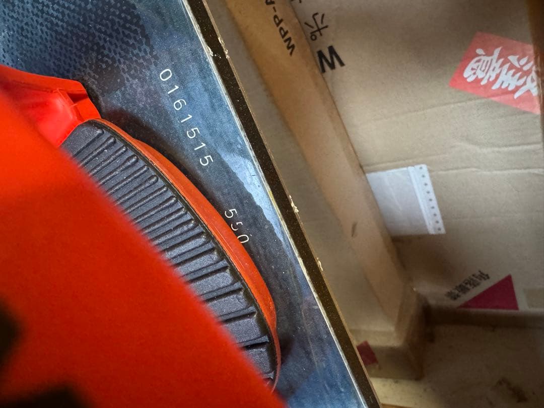 MOSS TOTO BLACKスノーボード、FLUXバインディングセット