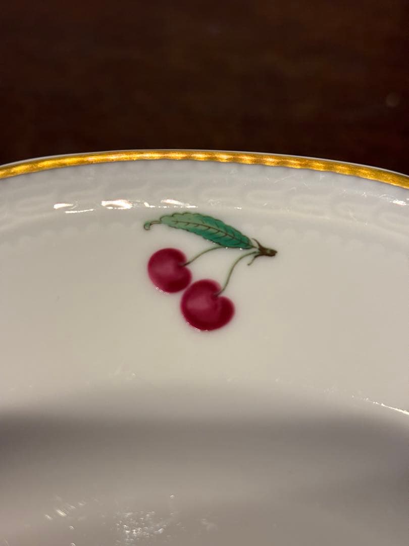 【セール中】リチャードジノリ ボンジョルノチェリー 20cmデザート皿6枚セット