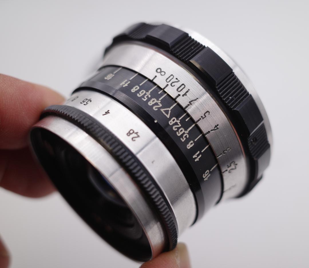 24デッドストック新品未使用インダスター61　ゼブラ 53ｍｍｆ2.8　L39