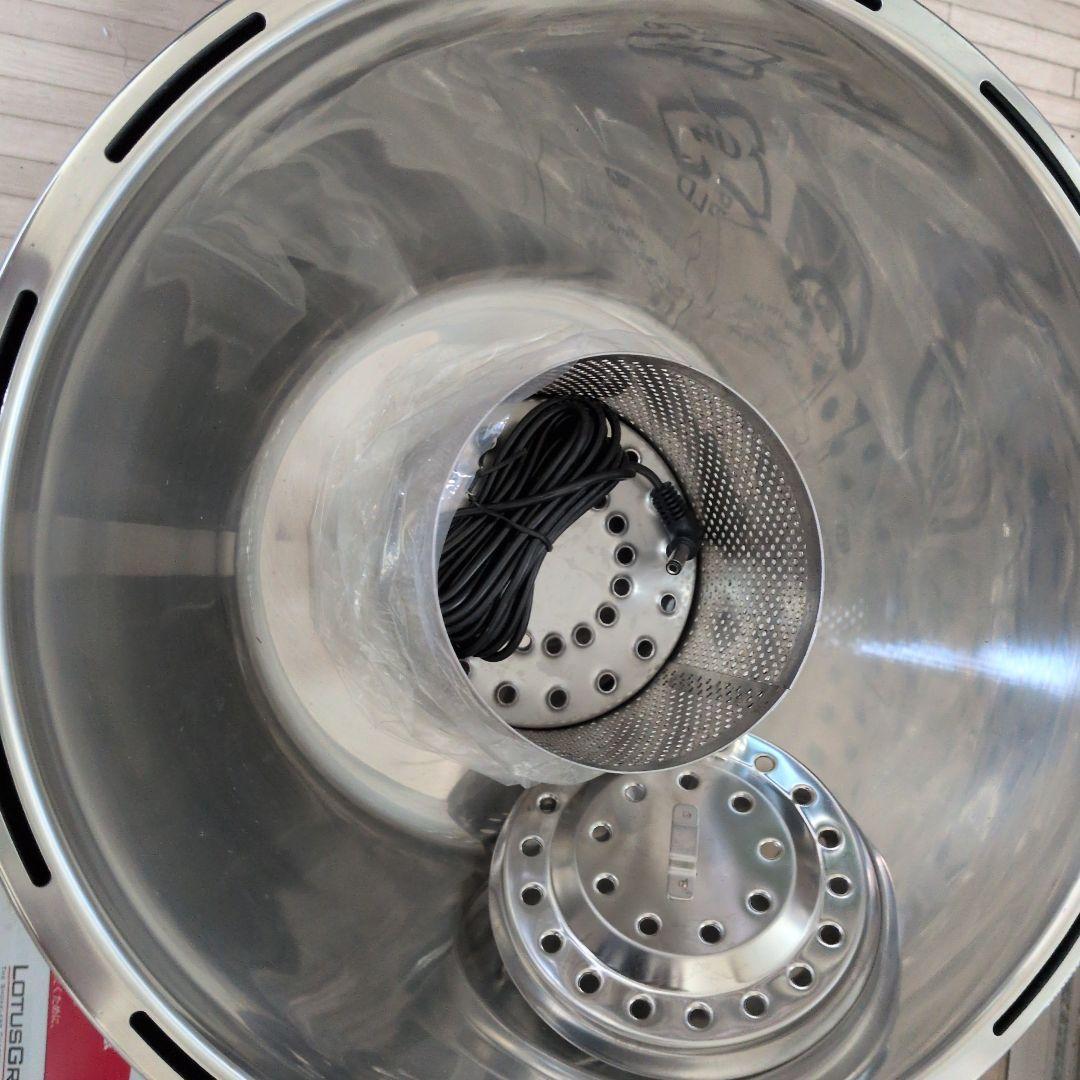 LOTUS GRILL スモークレス炭火グリル未使用　ロータスグリル