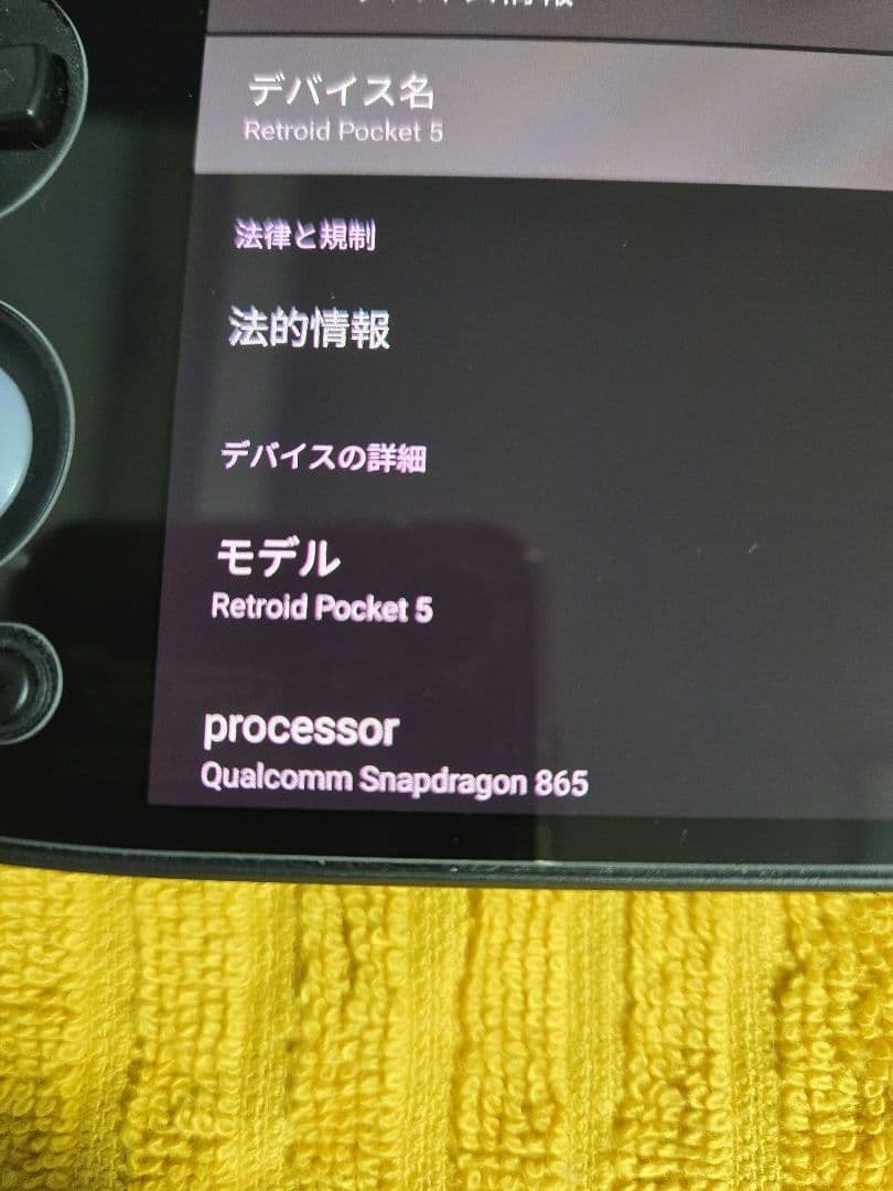 Retroid Pocket 5 Black 専用ケース付き