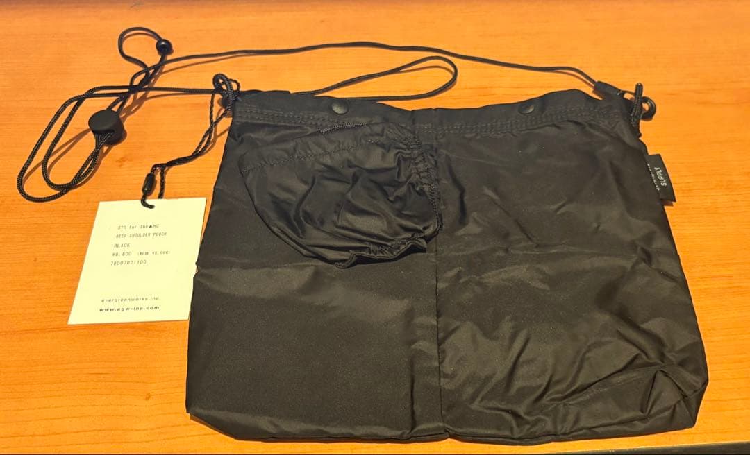 THE▲HC STANDARD SUPPLY Shoulder Pouch 黒