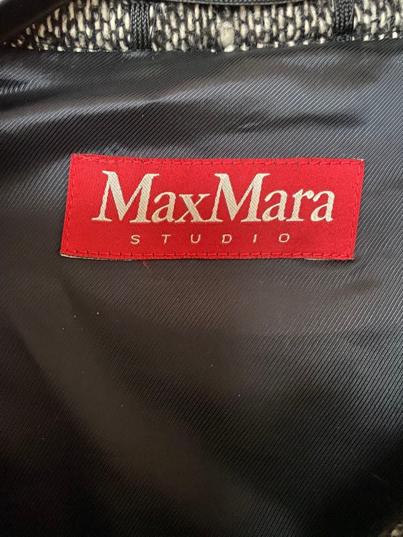 MaxMara グレー系 チェスターコート