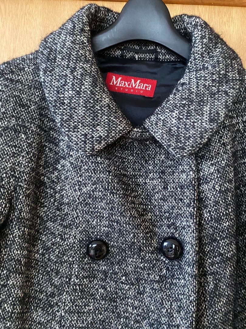 MaxMara グレー系 チェスターコート