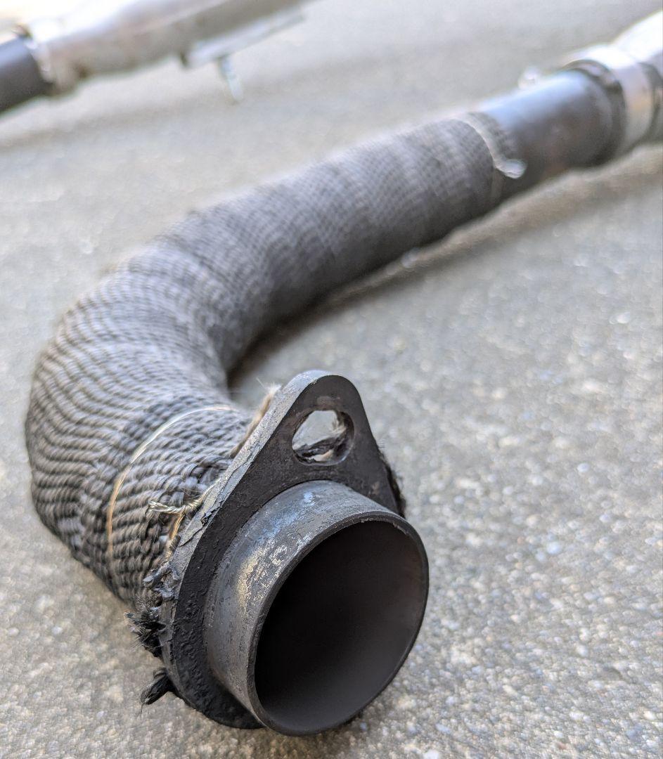 ショベルヘッド　アップスイープマフラー　フィッシュテールサイレンサー