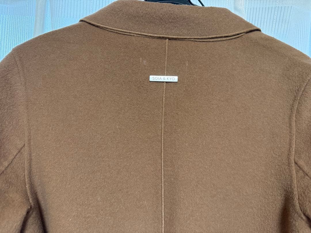 Rish NY SONIA & KYO ライトブラウン チェスターコート　美品