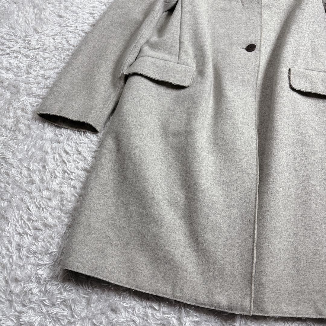 ジルサンダー JIL SANDER カットアウト ウール ロングコート 保存袋付