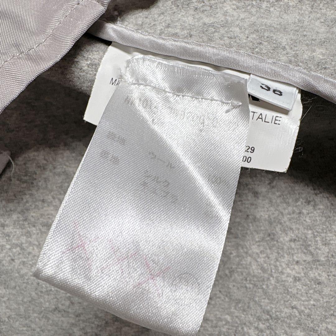 ジルサンダー JIL SANDER カットアウト ウール ロングコート 保存袋付