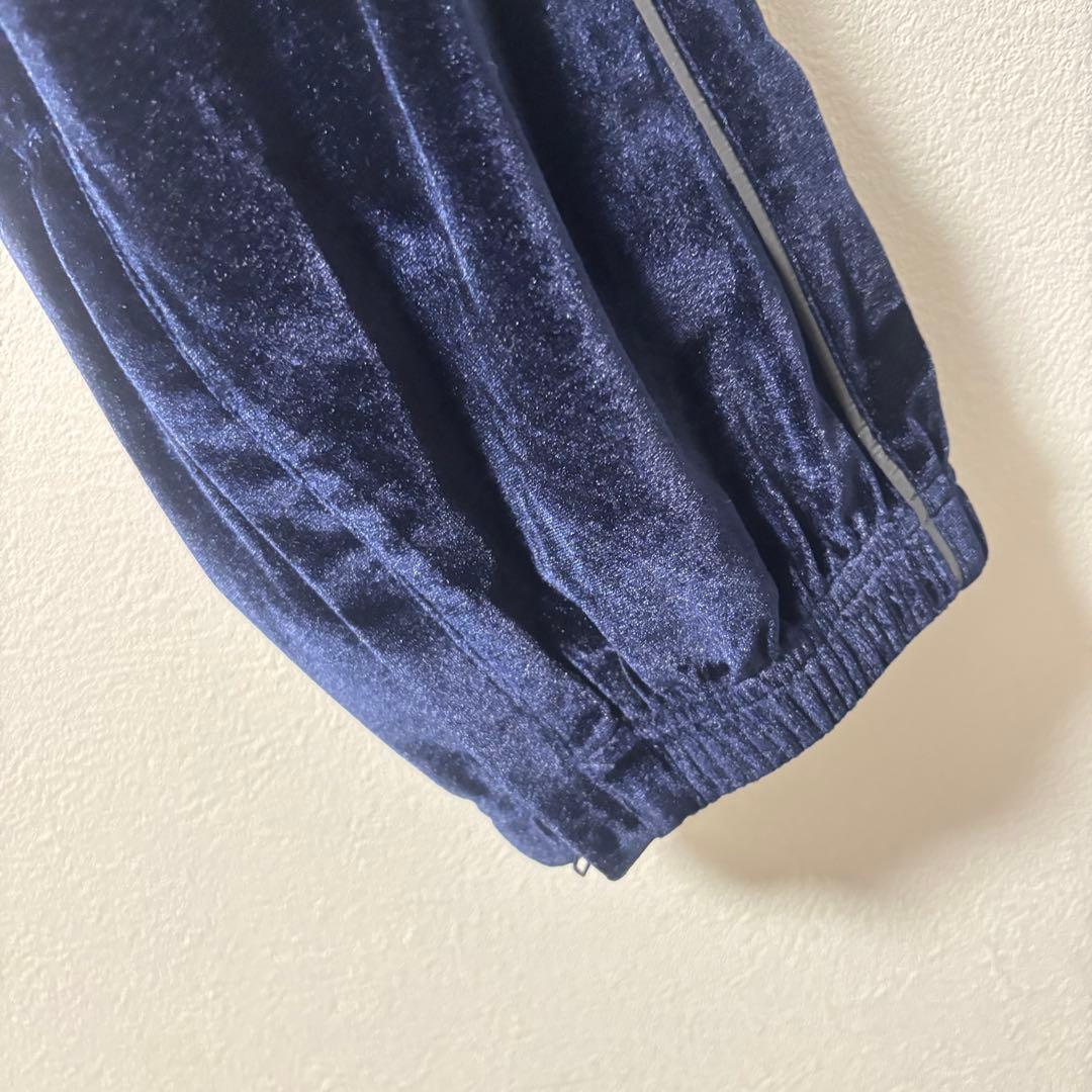 美品✨プロクラブ　ベロア　セットアップ　ジャージ　ネイビー　2X ベルベット