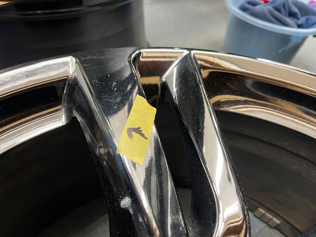 日産　純正　スカイライン　RV37 400R 19 4本　空気圧センサー付き