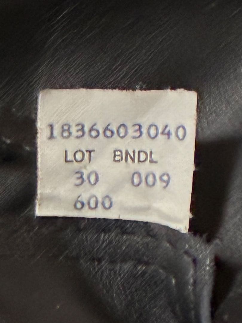 SCHOTT ショット レザーパンツ革 ブラック 30