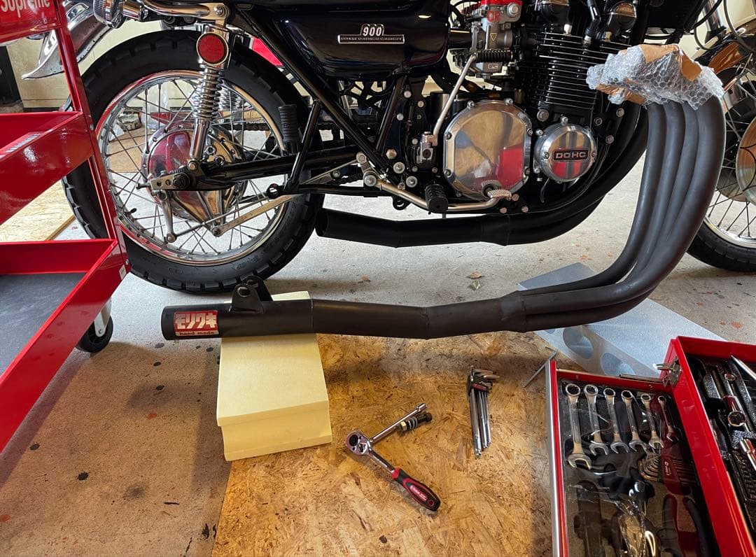 カワサキ Z1 / Z2 用　モリワキ ショート管(規制前)