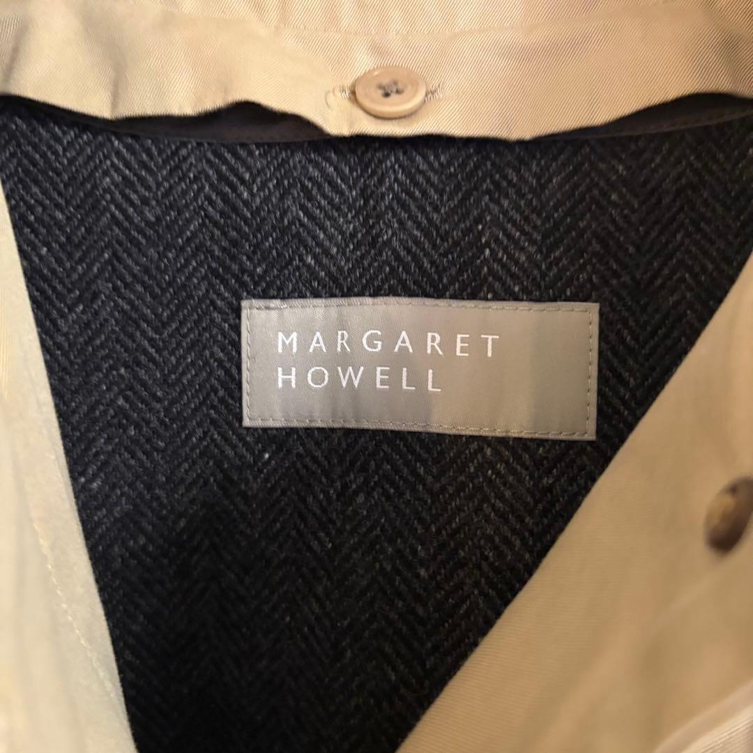 マーガレットハウエル　トレンチコート　ベージュ　Sサイズ　レディース