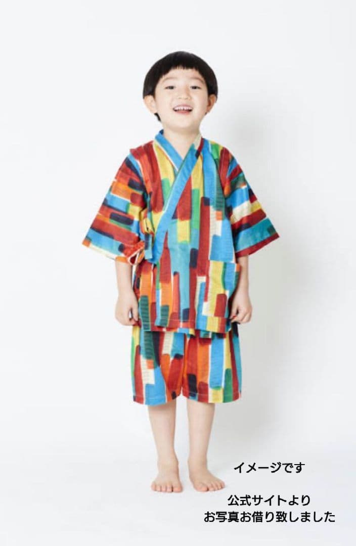 新品・未使用☆ WOLF＆RITA ウルフ&リタ 甚平 8Y ☆