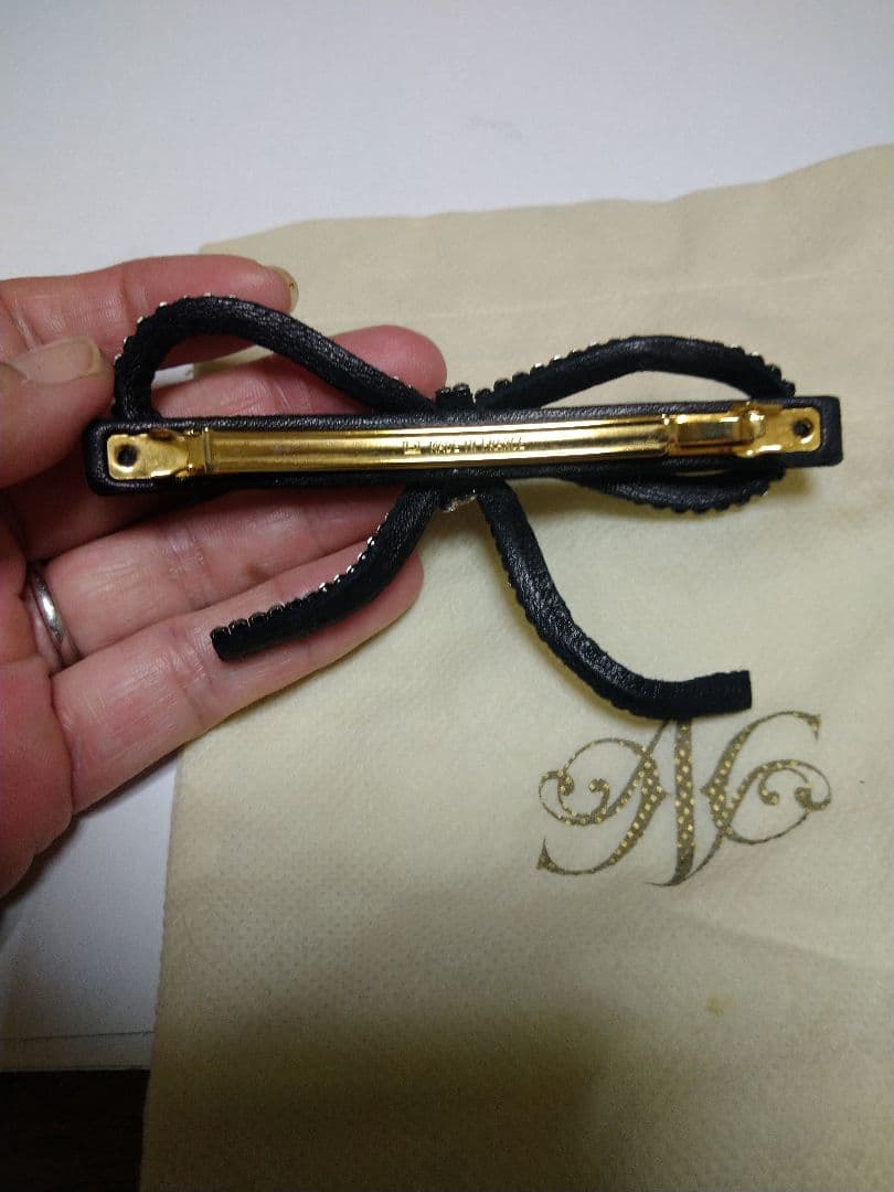 acca アッカ　アンジェラ　リボン　バレッタ