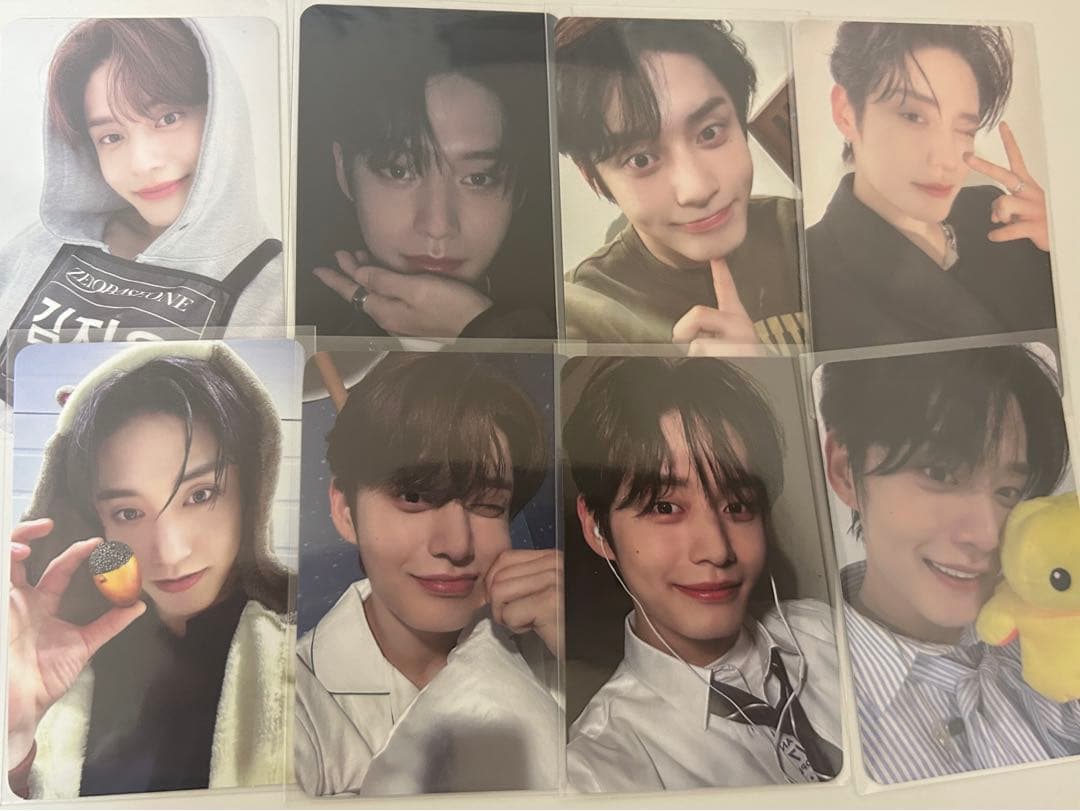 ジウン キムジウン zb1 トレカ melting point