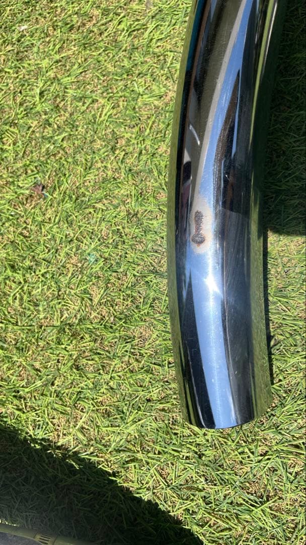 スティード400 ストレッチパイプマフラー