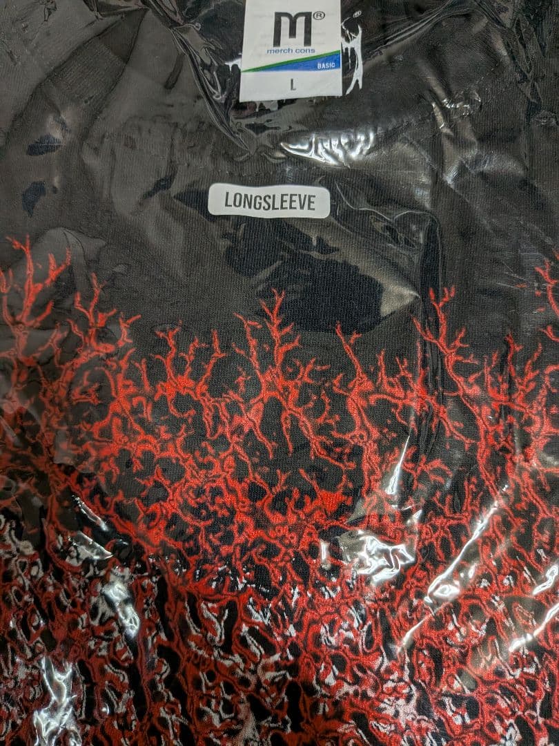 viscera infest デスメタル　長袖シャツ