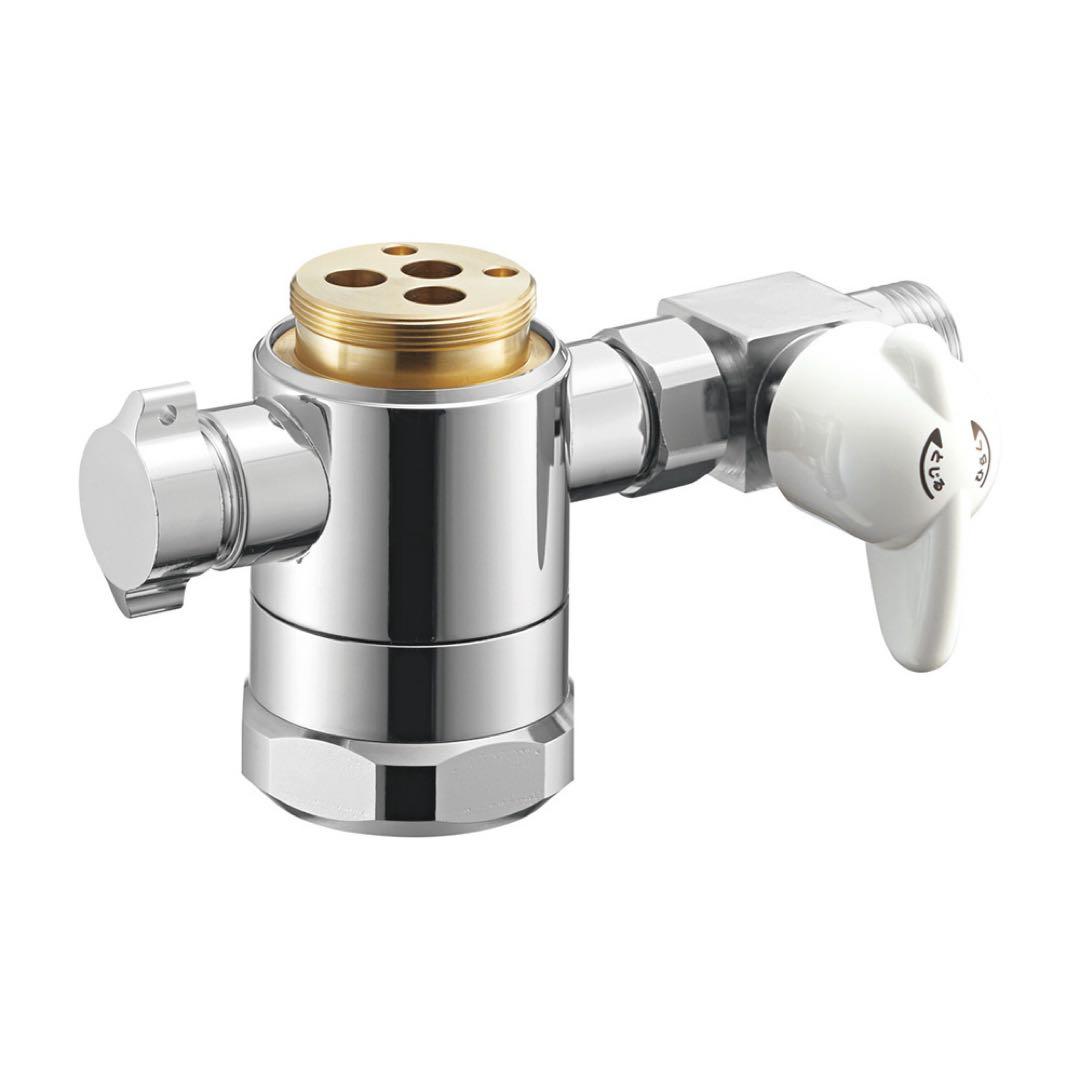 【新品未使用】SANEI シングル混合水栓用分岐アダプター　B98-AU4