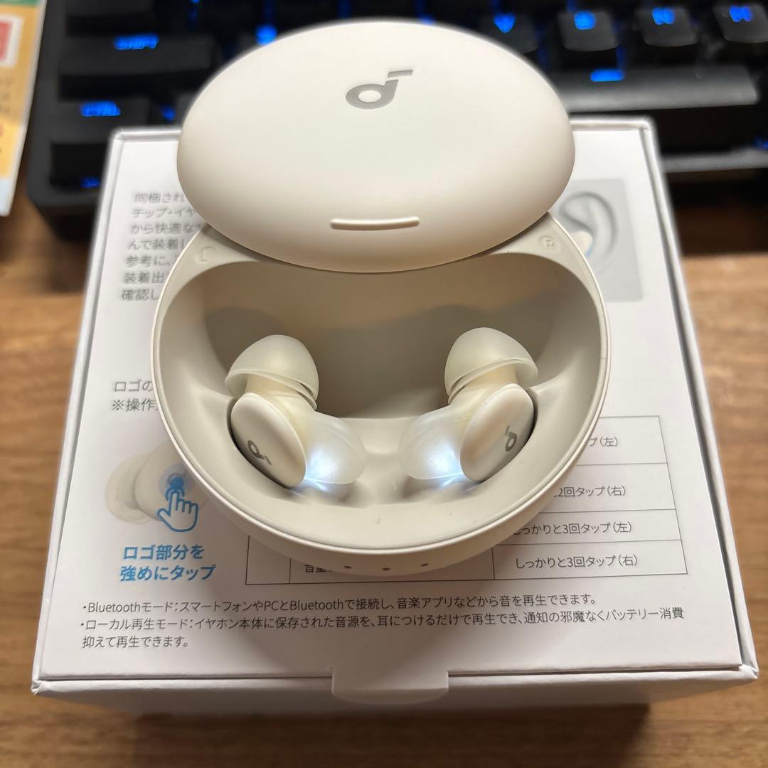 soundcore Sleep A30 ワイヤレスイヤホン ホワイト