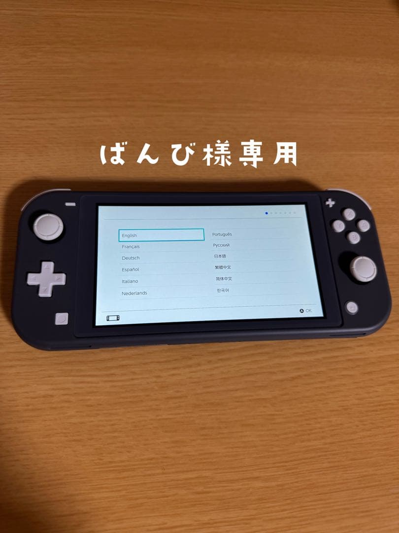 【動作確認済み！】Nintendo Switch Lite グレー 本体