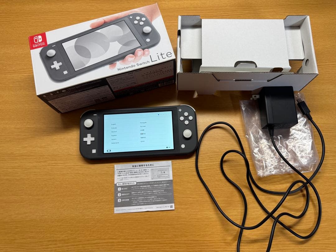 【動作確認済み！】Nintendo Switch Lite グレー 本体