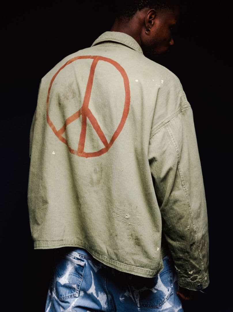 新品定価22万readymade shirt jacket 2024aw 4