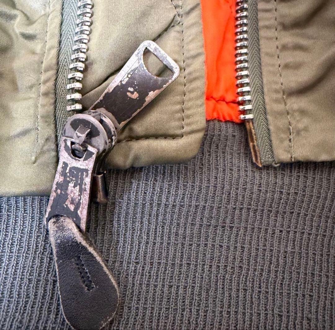 【90's アメリカ製】ALPHA INDUSTRIES MA-1 L